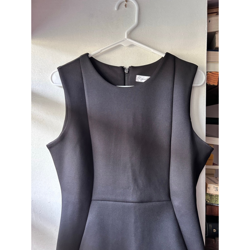 Women's Calvin Klein Black Sleeveless Dress Size 8